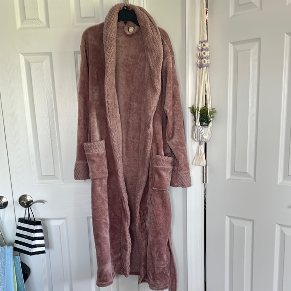 Luxurious Pink Bathrobe